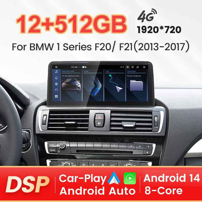 10.25-inch compatible with BMW 1 Series 2 Series F20 Android central control large screen GPS navigation all-in-one with Bluetooth CarPlay