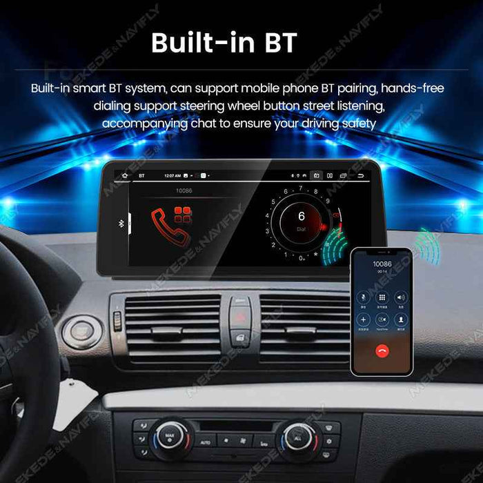 10.25-inch compatible with BMW 1 Series 2 Series F20 Android central control large screen GPS navigation all-in-one with Bluetooth CarPlay