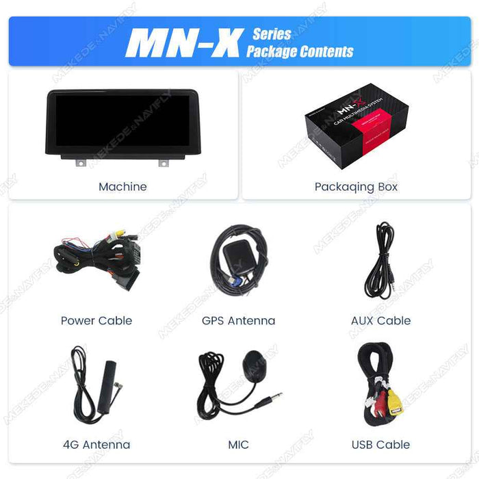 10.25-inch compatible with BMW 1 Series 2 Series F20 Android central control large screen GPS navigation all-in-one with Bluetooth CarPlay