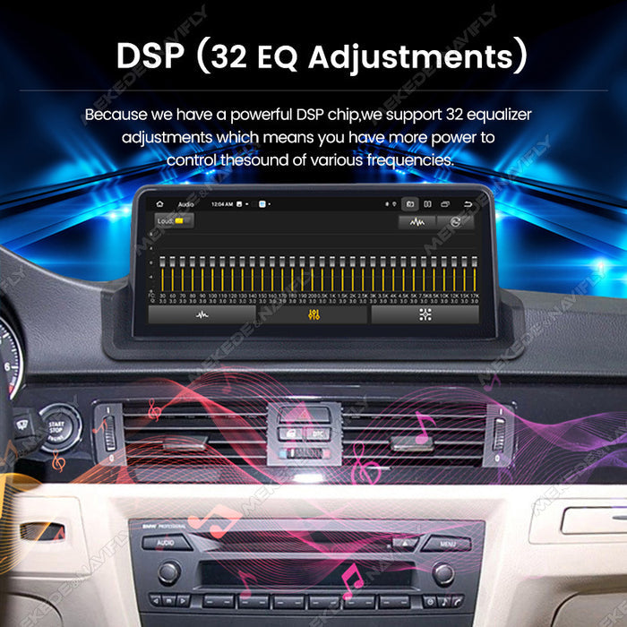 10.25-inch Compatible with BMW 3 Series E90 Android Central Control Large Screen GPS Navigation All-in-One Bluetooth CarPlay