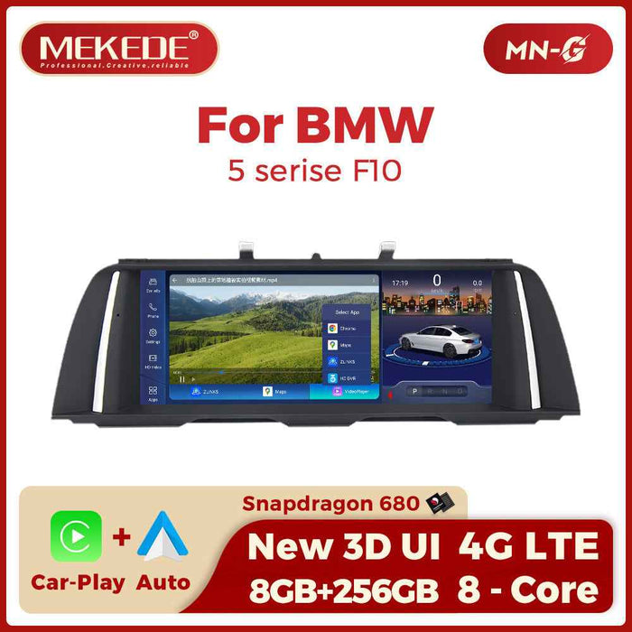 10.25 inch for BMW 5 Series F10 11-17 Android large screen central control car navigation Bluetooth Carplay