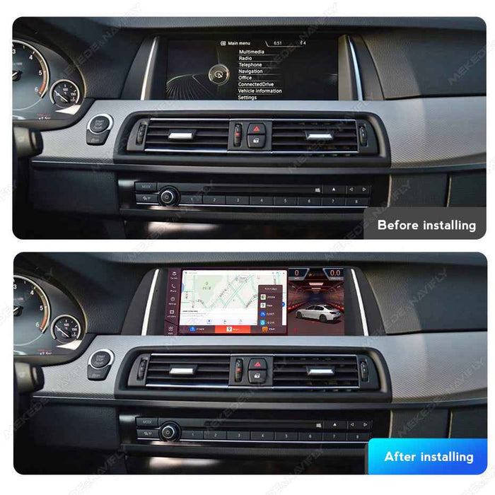 10.25 inch for BMW 5 Series F10 11-17 Android large screen central control car navigation Bluetooth Carplay