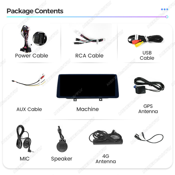 12.3 Applicable to BMW 2 Series F45 F46 F87 2013-2019 Android large screen central control car navigation Bluetooth
