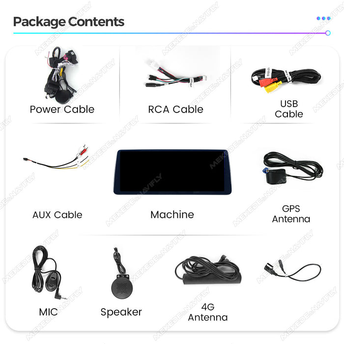 12.3 Applicable to BMW 3 Series E90 E92 05-12 Android Large Screen Central Control Car Navigation Bluetooth Carplay