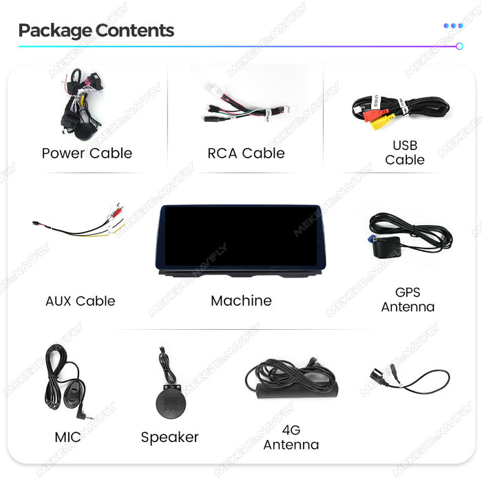 12.3 Applicable to BMW 5 Series F10 M5 11-17 Android large screen central control car navigation Bluetooth Carplay