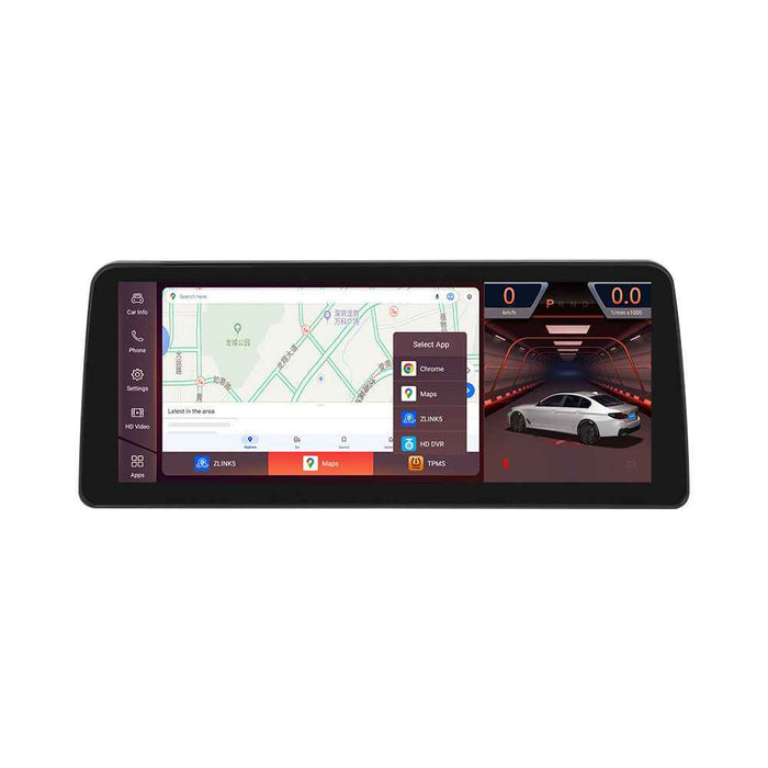 12.3 inch for BMW 5 Series E60 04-10 Android large screen central control car navigation Bluetooth Carplay