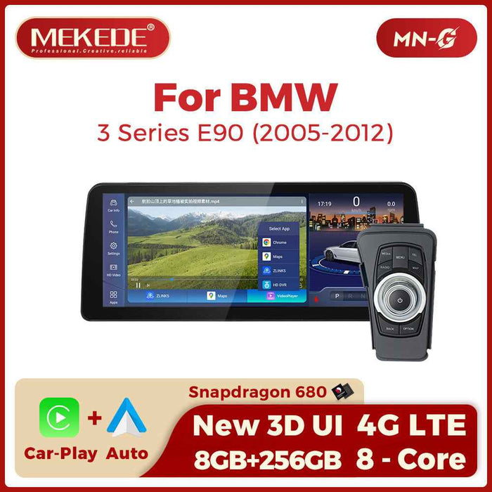 12.3 inch Suitable for BMW 3 Series E90 E91 E93 Android large screen central control Car navigation Bluetooth Carplay