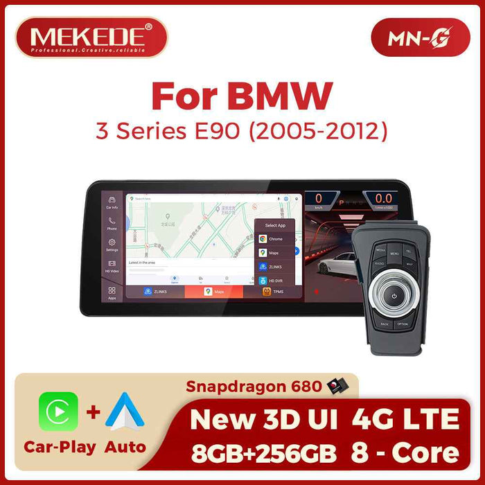 12.3 inch Suitable for BMW 3 Series E90 E91 E93 Android large screen central control Car navigation Bluetooth Carplay