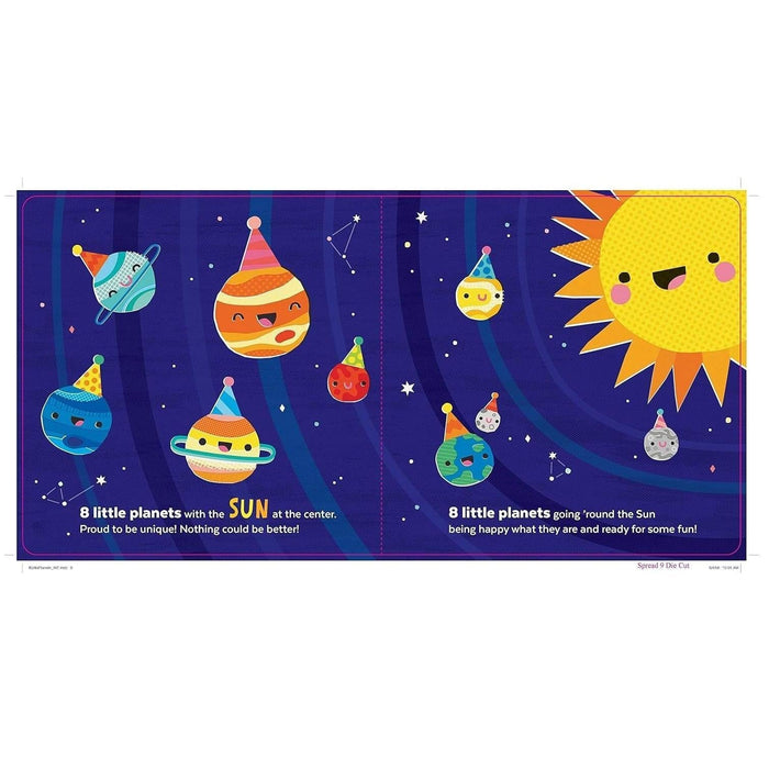 8 Little Planets – Child-Friendly Space Book for the Nursery and Playroom