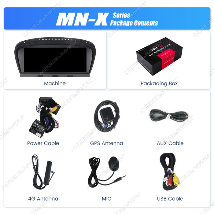 8.8 inch Suitable for BMW E60 E90 E63 Android central control large screen GPS navigation all-in-one machine Bluetooth Carplay