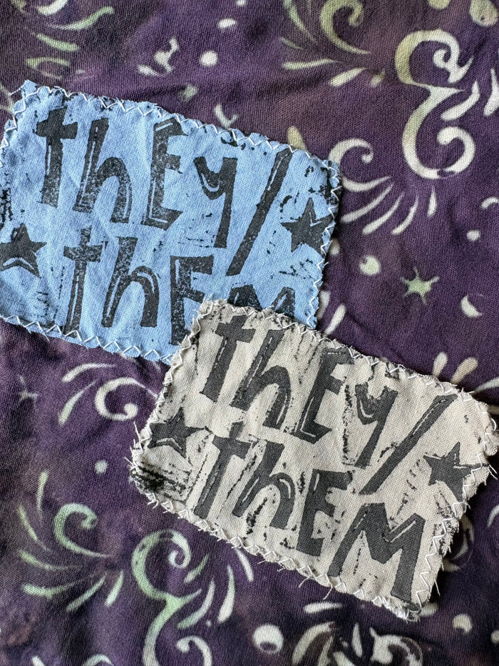 Patch: they/ them