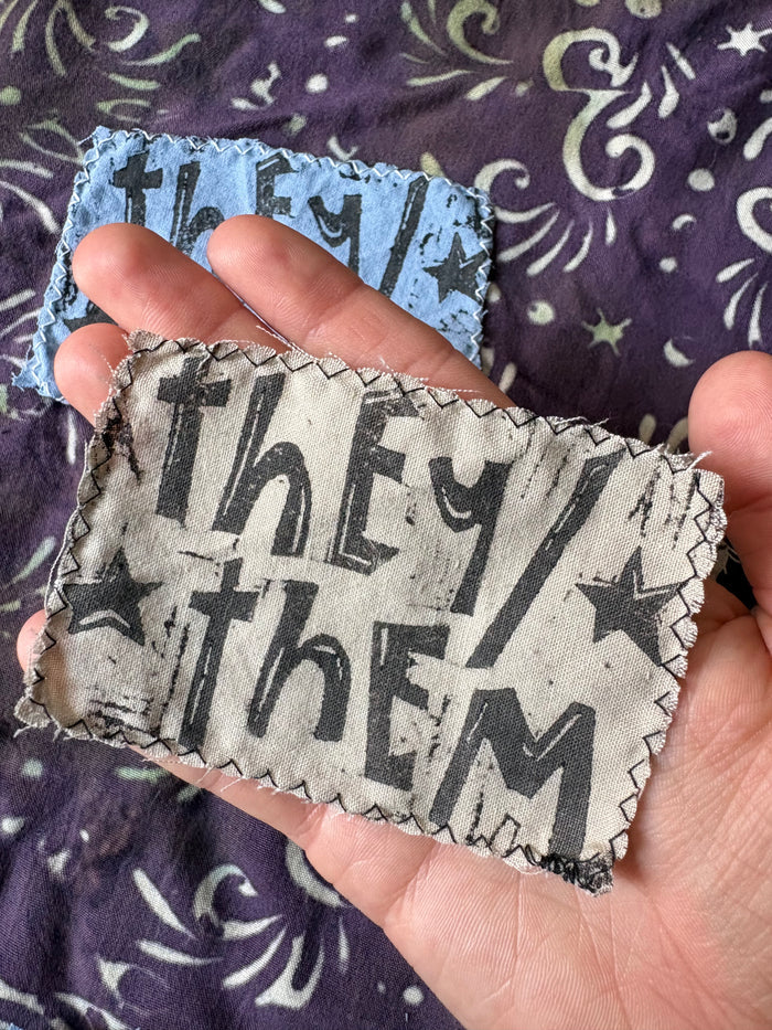 Patch: they/ them