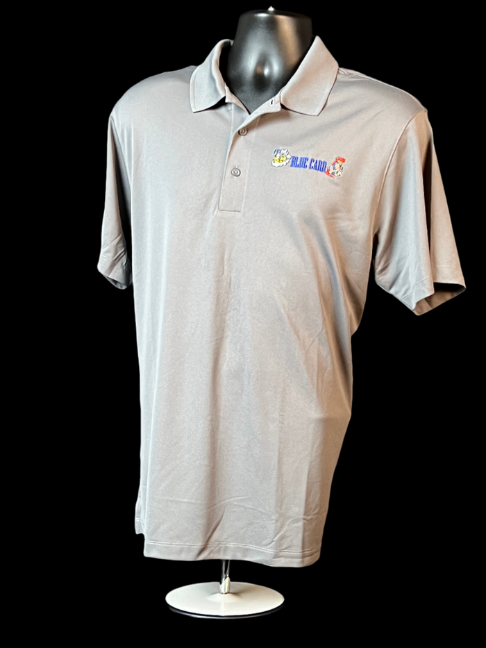 Blue Card 3-Button Polo