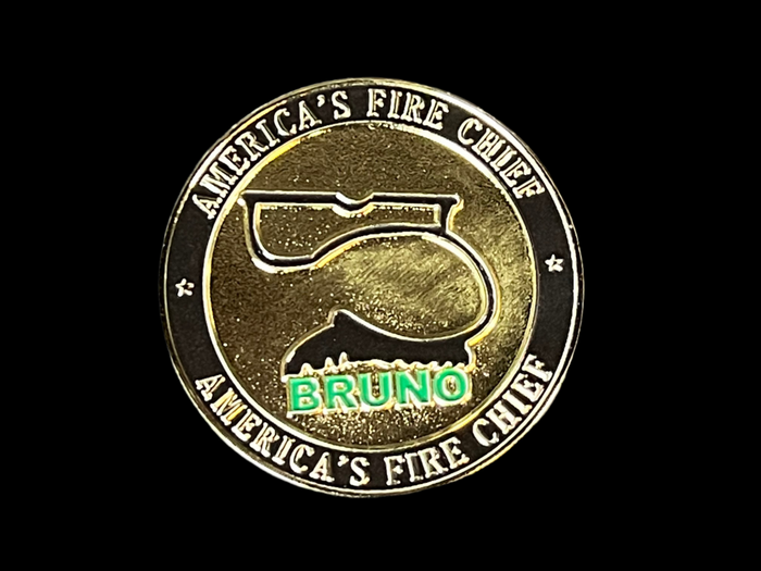 Bruno Be Nice Challenge Coin