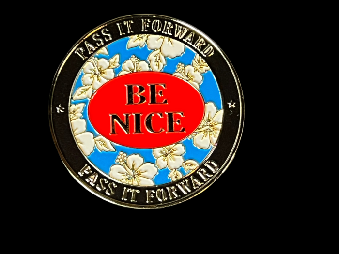 Bruno Be Nice Challenge Coin
