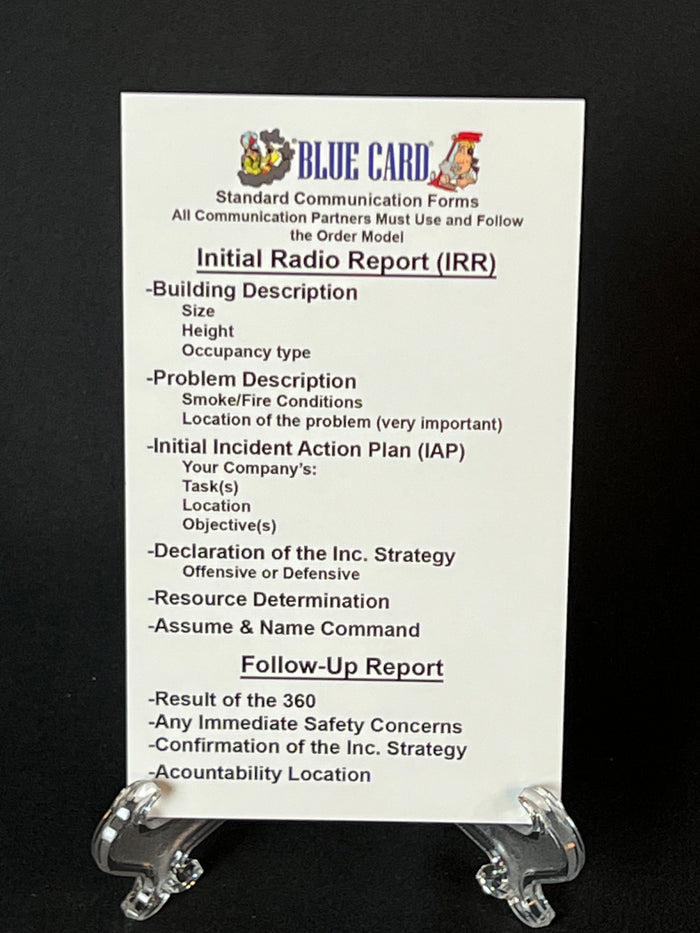 Pocket Command Communication Cards (5"x3") — 25 Pack
