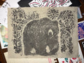 Patch: Bär mit Ranken