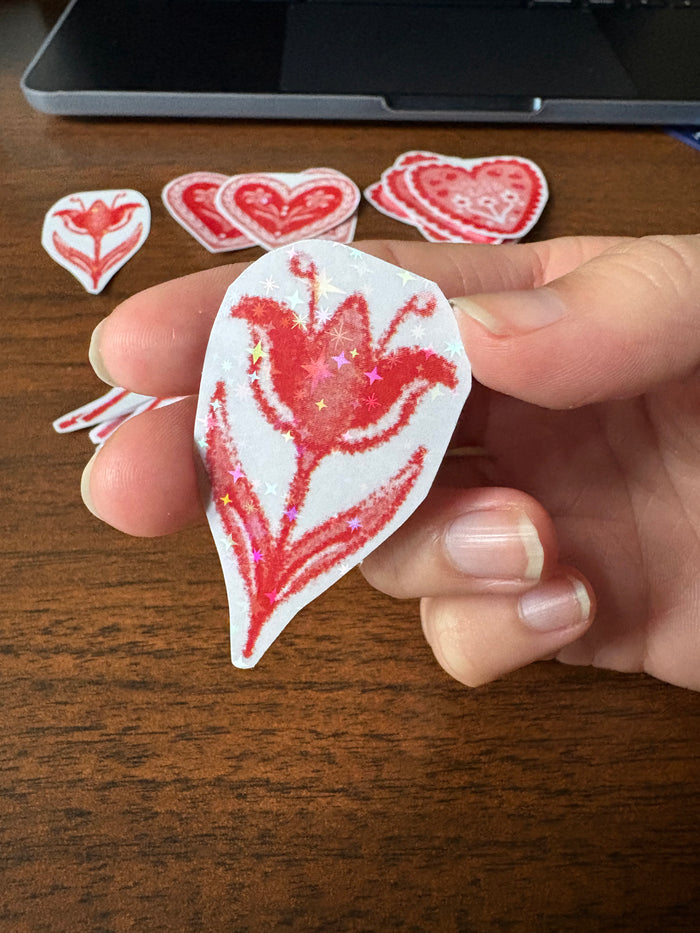 Stickerset: Hearts