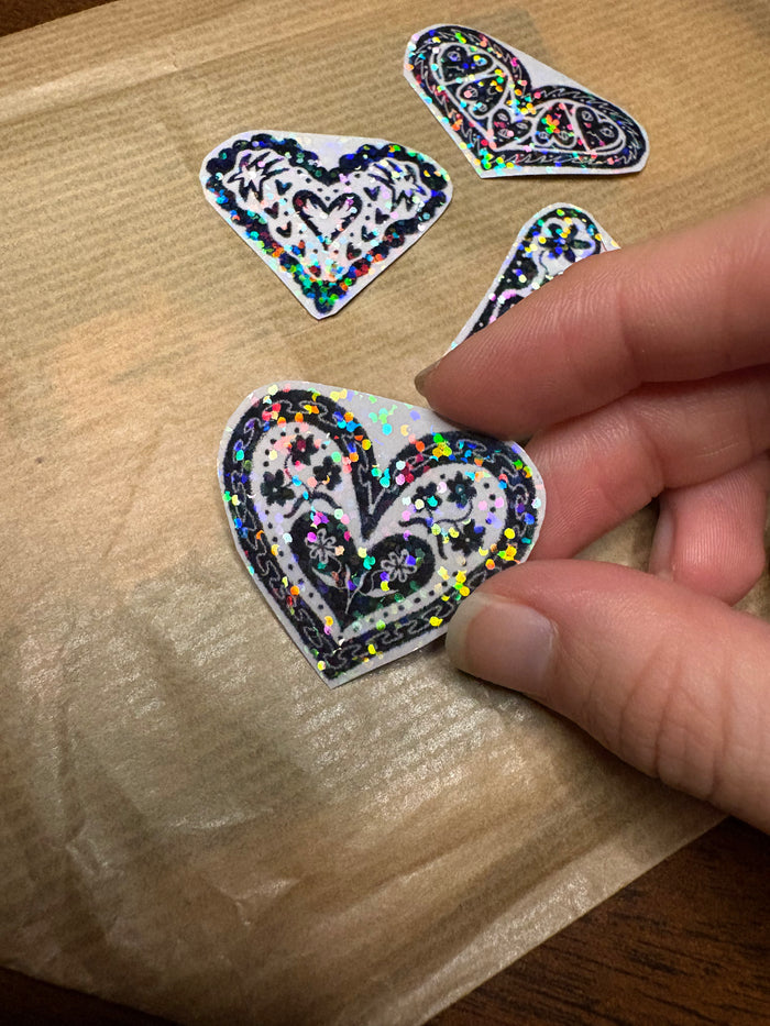 Stickerset: Tattoo Herzen