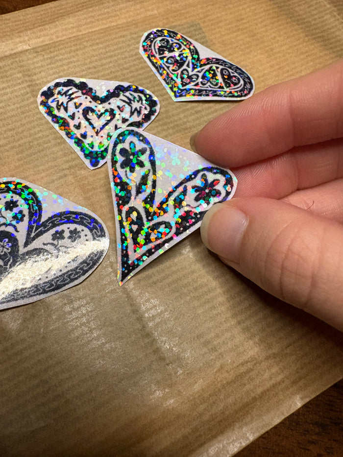 Stickerset: Tattoo Herzen