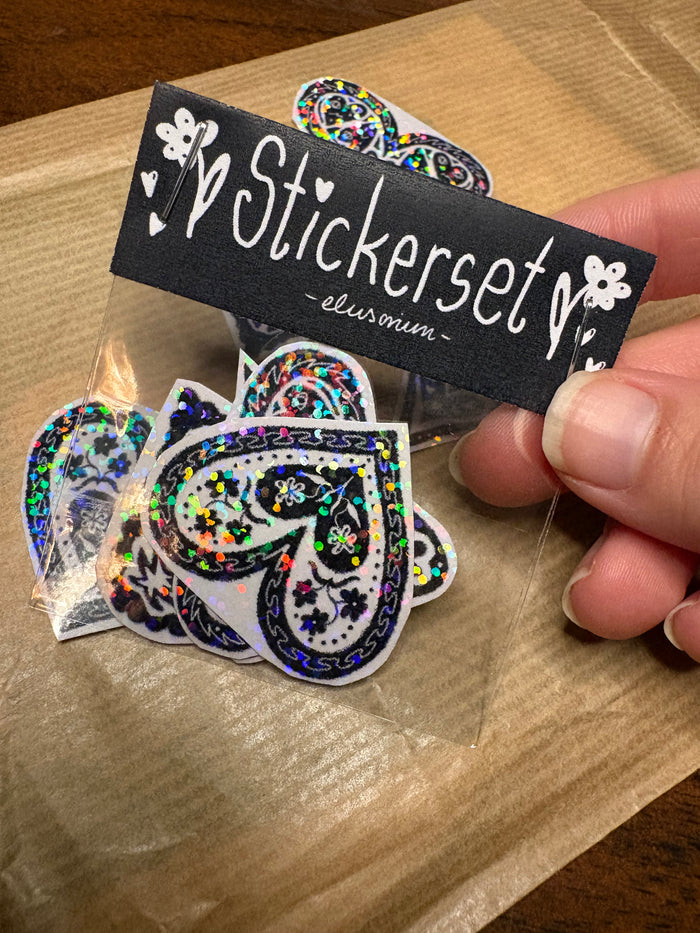 Stickerset: Tattoo Herzen