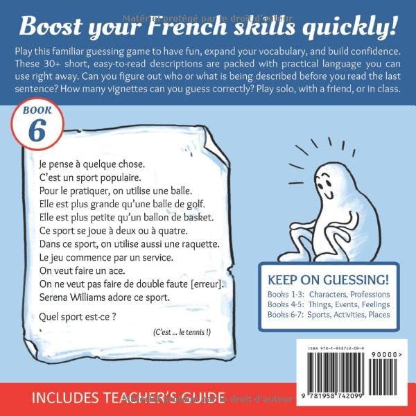 À quoi je pense? Book 6 (French), by Carla Tarini