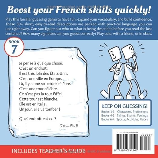 À quoi je pense? Book 7 (French), by Carla Tarini