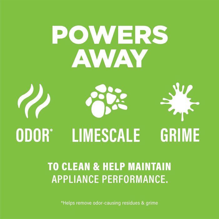 compatibility with stainless steel and plastic dishwasher tubs plus septic-safe formulation
