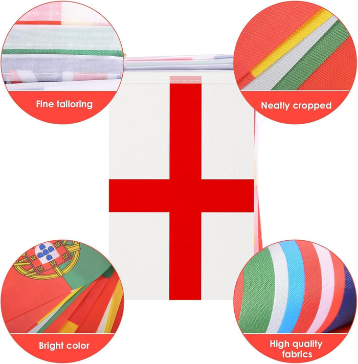 double-sided 100% polyester fabric construction for full visibility from both sides