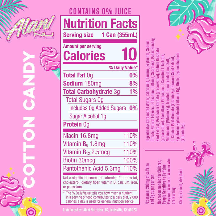 zero sugar with only 15 calories or less per serving