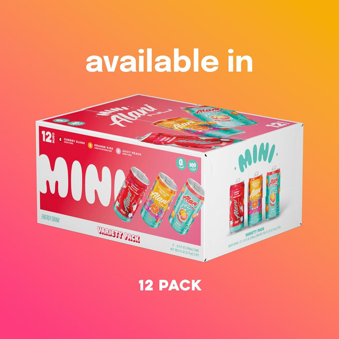 multi-flavor variety pack (orange kiss, cherry slush, juicy peach / juicy peach, cherry twist, sherbet swirl) plus limited witch's brew edition