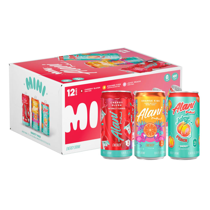 VARIETY PACK - ORANGE KISS, CHERRY SLUSH, JUICY PEACH