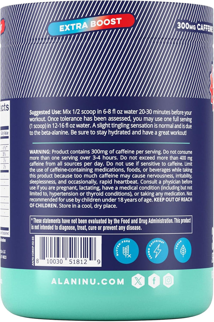 beta-alanine to buffer lactic acid buildup during training