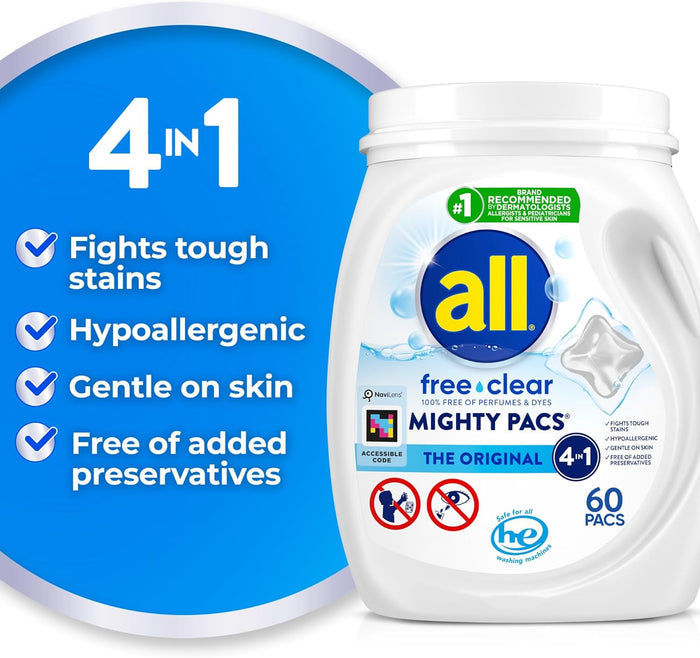 hypoallergenic formula with zero perfumes, dyes, or fragrance