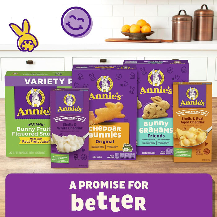 Annie's Snack Variety Pack – Easter Bunny Gift Delivery Snack Box for Children, Organic
