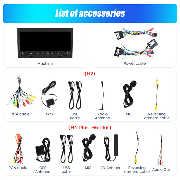 Applicable to Audi A4 2002-2008 button Android large screen central control navigation Bluetooth radio 10.25 inches