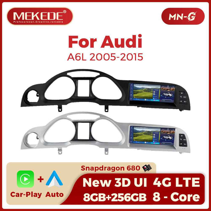 Applicable to Audi A6 2005-2015 original car style Android large screen central control car navigation Bluetooth Carplay