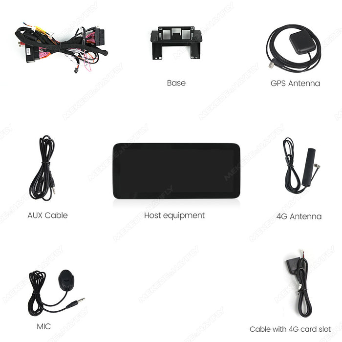 Applicable to Audi A8 2011-2011 Android large screen central control car navigation Bluetooth Carplay
