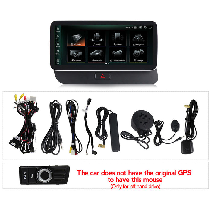 Applicable to Audi Q5 SQ5 2009-2016 Android large screen central control car navigation Bluetooth Carplay