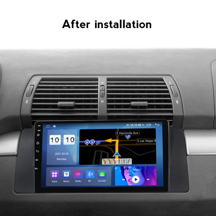 Applicable to BMW E39 98-04 to Android large-screen central control car navigation all-in-one machine 8 + 128G