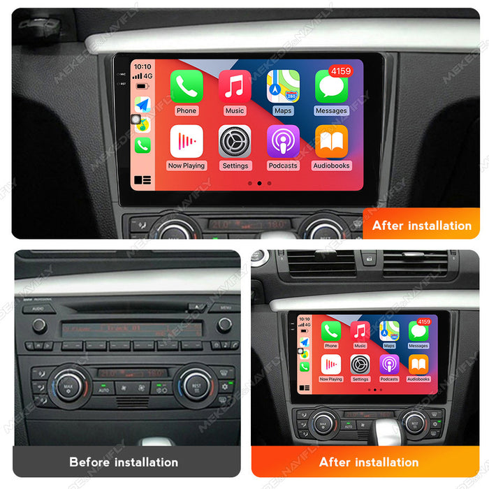 Applicable to BMW E87 2004-2011 Android large screen central control car navigation radio screen carplay