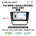 Applicable to BMW E87 2004-2011 Android large screen central control car navigation radio screen carplay
