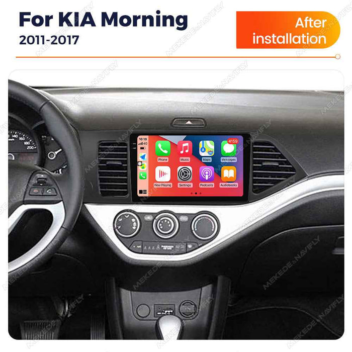 Applicable to Kia Morning11-17 Android large screen central control car navigation radio screen Carplay
