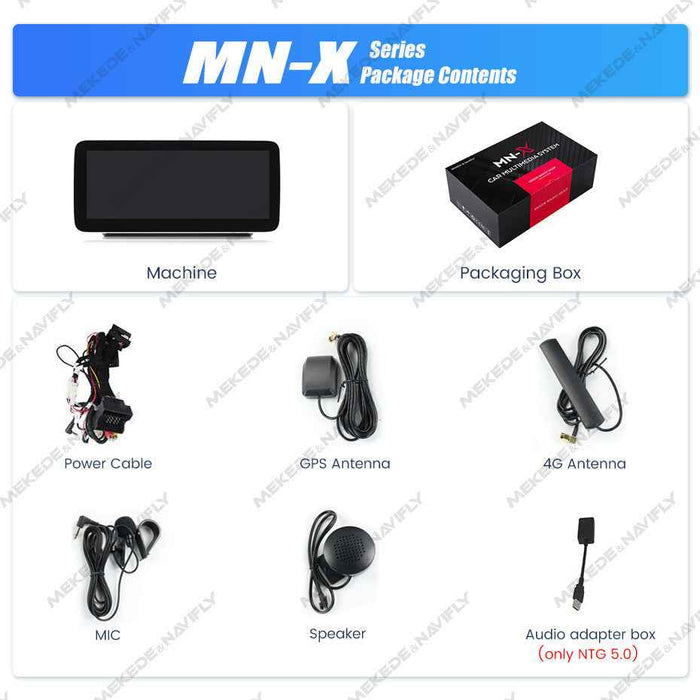 Applicable to Mercedes-Benz C-Class W205 C200 2015-2018 Android large-screen central control navigation player radio