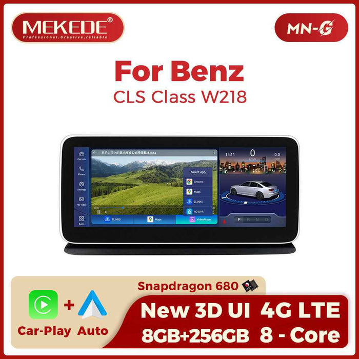 Applicable to Mercedes-Benz CLS-class W218 CLS300/350/400 Android large-screen central control car navigation Bluetooth