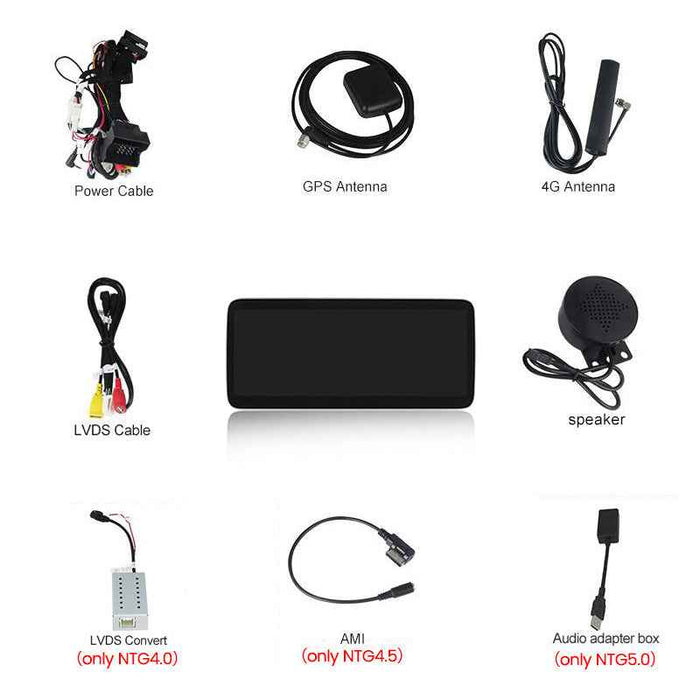 Applicable to Mercedes-Benz CLS-class W218 CLS300/350/400 Android large-screen central control car navigation Bluetooth