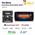 Applicable to Mercedes-Benz CLS-class W218 CLS300/350/400 Android large-screen central control car navigation Bluetooth