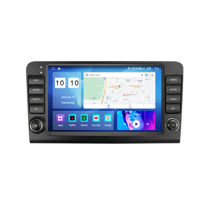 Applicable to Mercedes-Benz ML W164 GL X164 Android large screen central control car navigation radio screen 256G