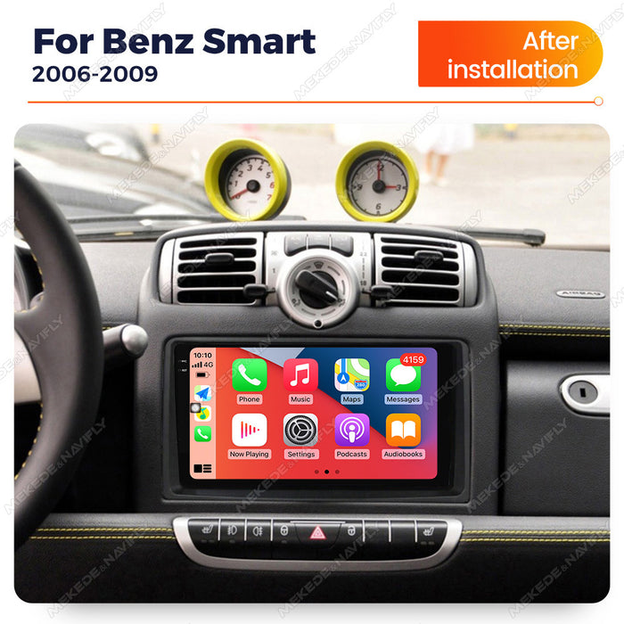 Applicable to Mercedes-Benz smatr 2006-2009 Android large screen central control car navigation radio screen carplay
