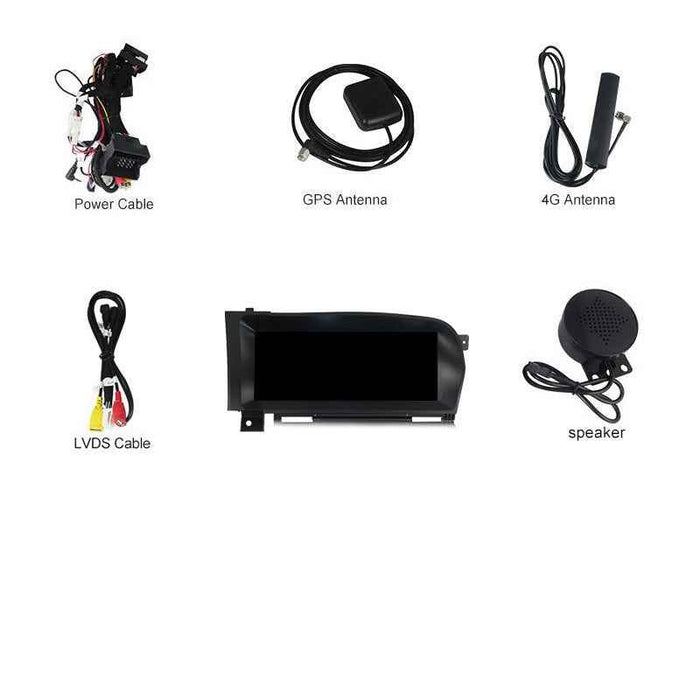 Applicable to Mercedes-Benz W221 S-class S350 S400 Android large screen central control car navigation Bluetooth carplay